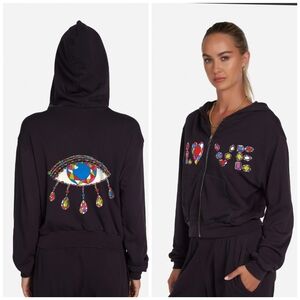 Lauren Moshi Lachelle Diamond Eye hoodie